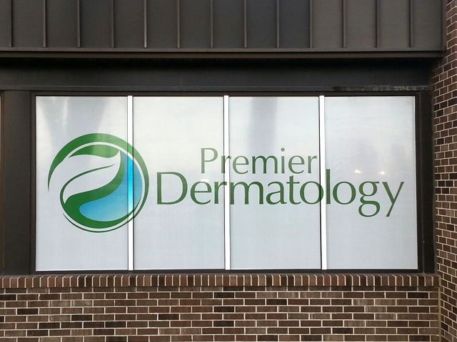 Window Graphics Installed on Storefront Windows