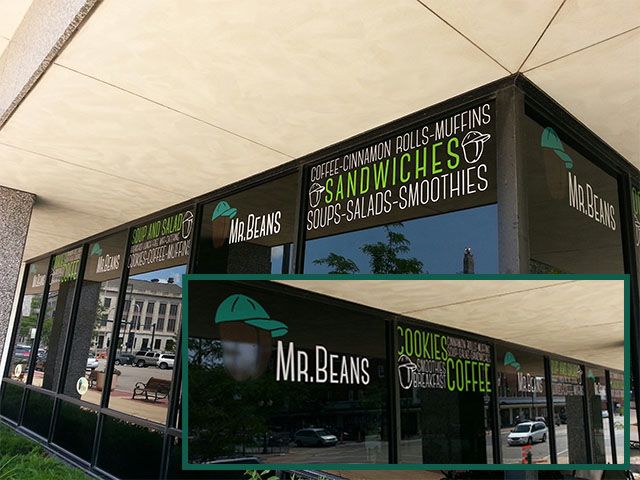 Vinyl Exterior Window Graphics