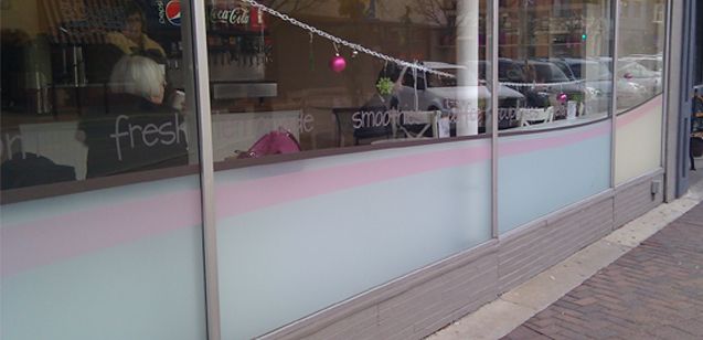 Scratch Cupcakery Exterior Window Graphics