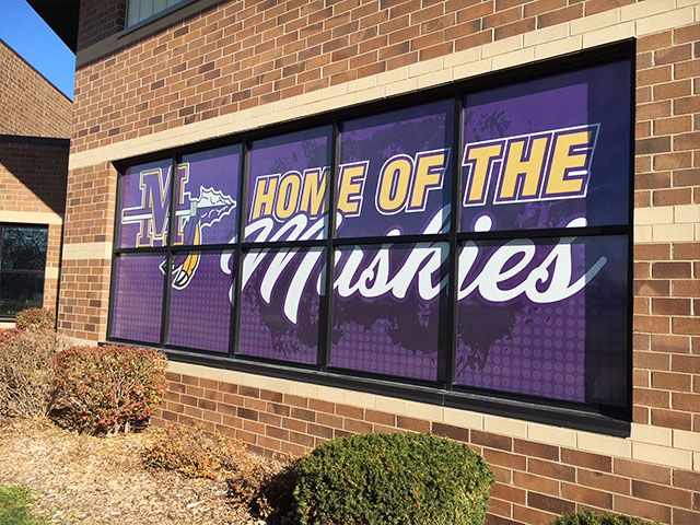 Custom Perforated Window Graphics