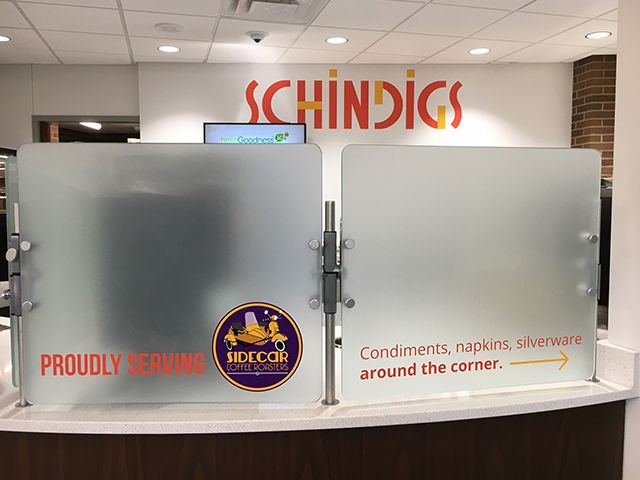 Interior Vinyl Lettering