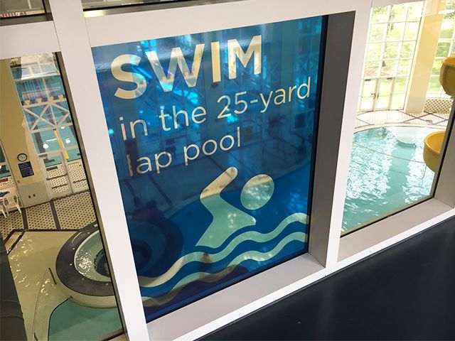 Transparent Digital Window Graphics