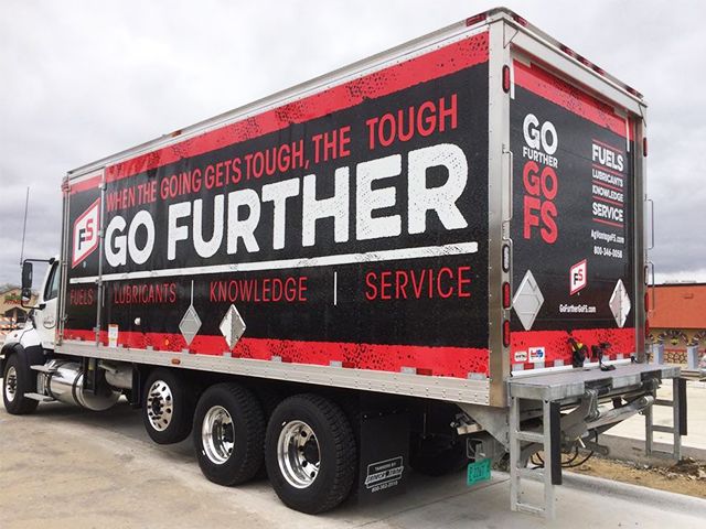 AgVantage Semi Trailer Wrap