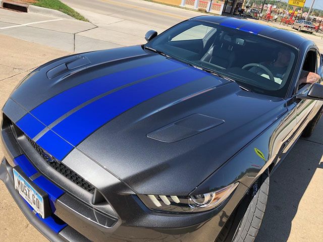 Metallic Vehicle Striping