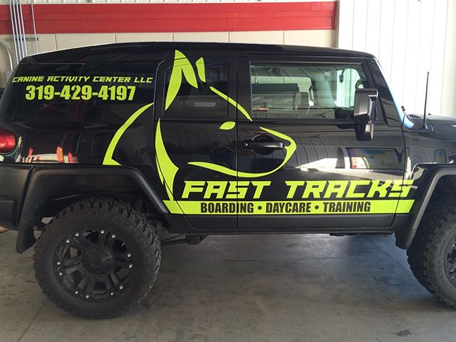 Fast Tracks Vehicle Graphics
