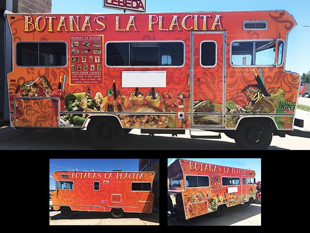 Custom Mobile Food Truck Graphics