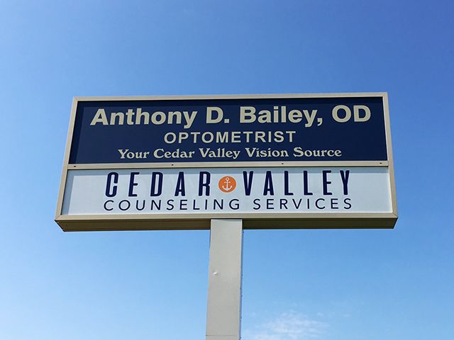 Custom Outdoor Sign Inserts