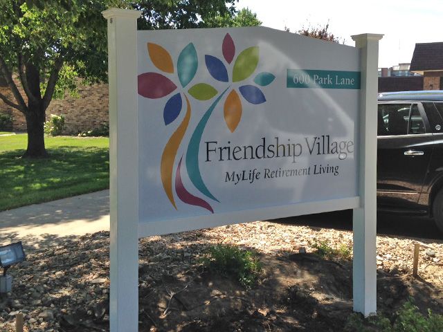 Custom PVC Post Kit Sign