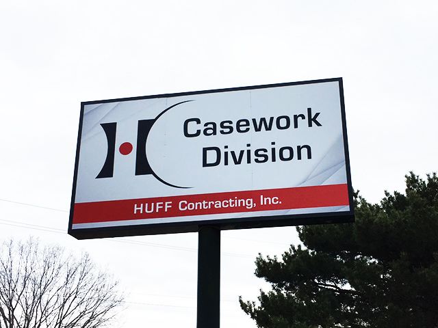 Custom DiBond Sign + Aluminum Edge Cap