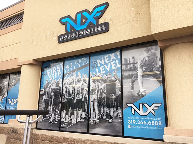 Custom Exterior Sign and Window Graphics