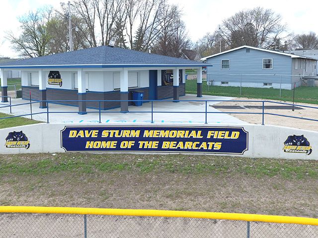 Custom DiBond Signage on curved wall