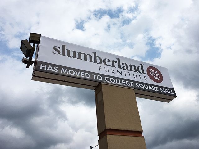 Custom Temporary Sign Cover