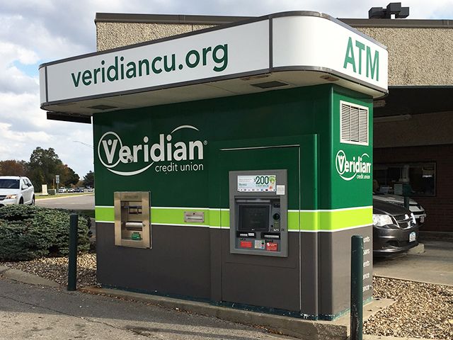 Veridian Credit Union ATM Wrap