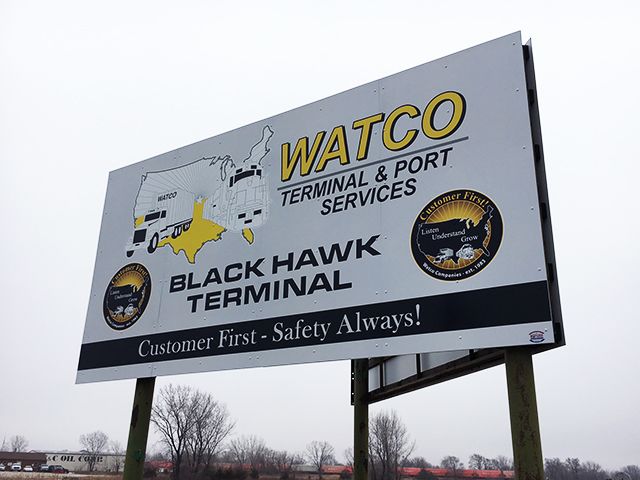 Custom Exterior DiBond Sign