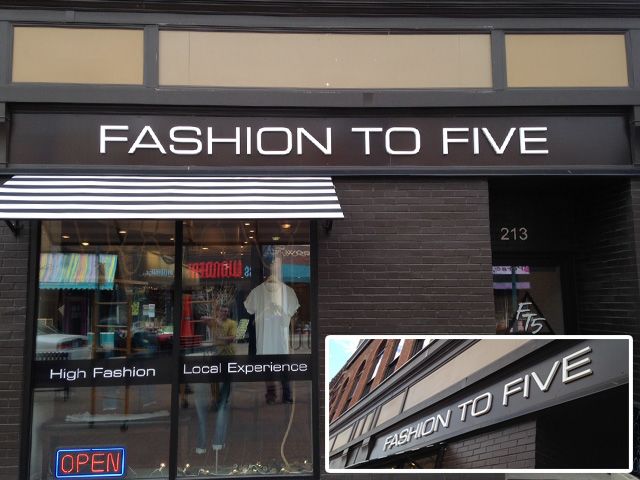 Exterior Dimensional Lettering