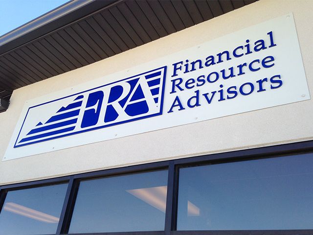 Exterior Dimensional Logo with DiBond backer