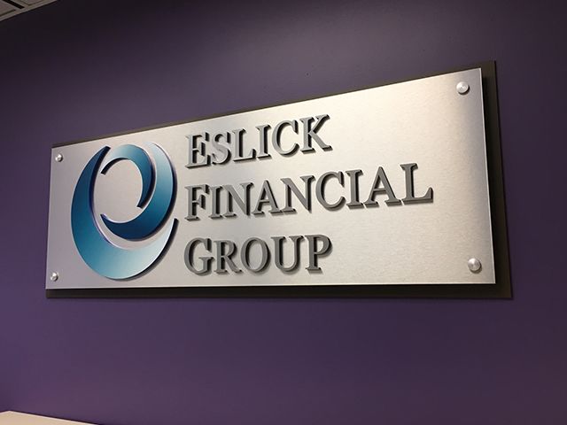 Layered DiBond Sign with Dimensional Lettering