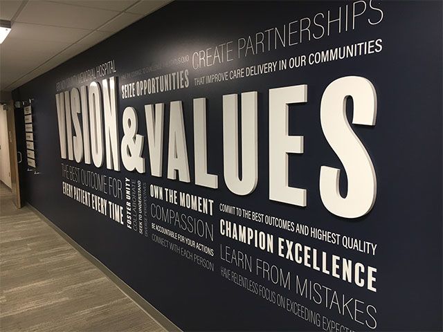 Dimensional Lettering