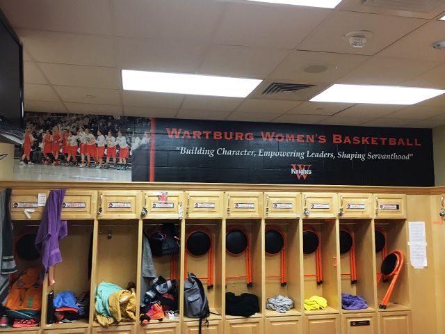 Locker Room Wall Wrap