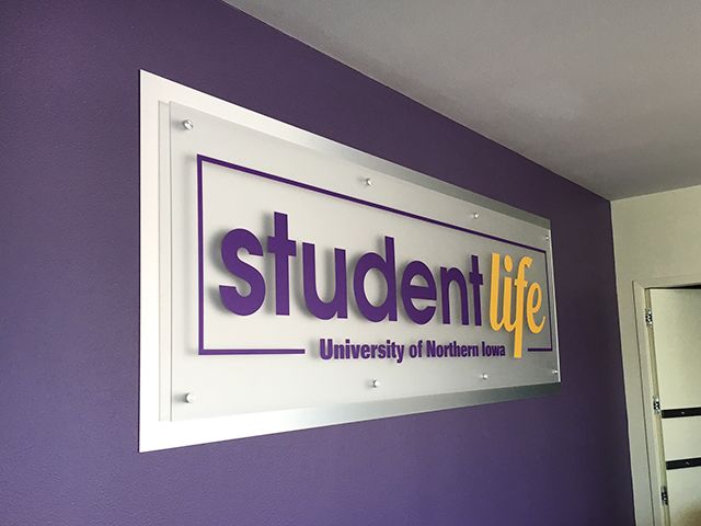 Brushed Silver and Plexiglass with Standoffs