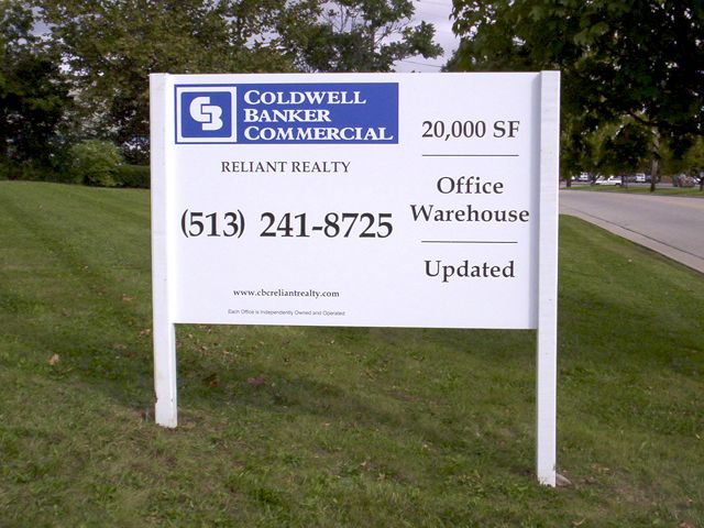 Post and Panel Signs Coldwell Banker