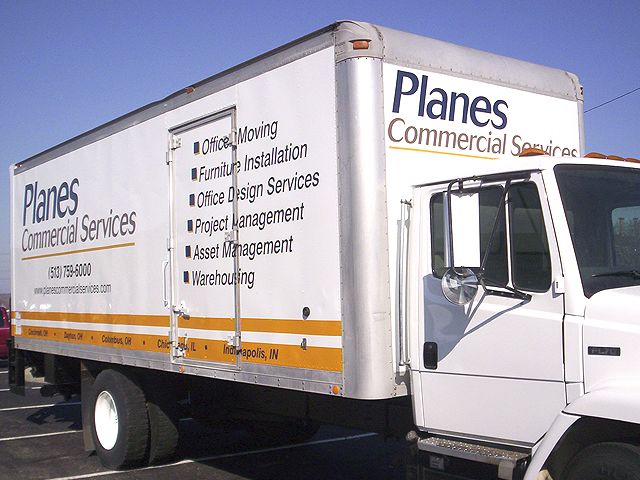 Truck Graphics Planes Moving and Storage