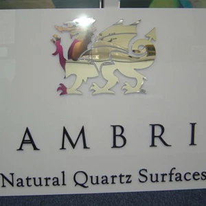 Cambria Dimensional Letters on Acrylic