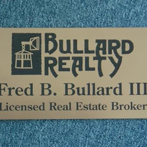 Bullard Realty Laser Cut Plaque