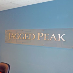Jagged Peak Acrylic Logo