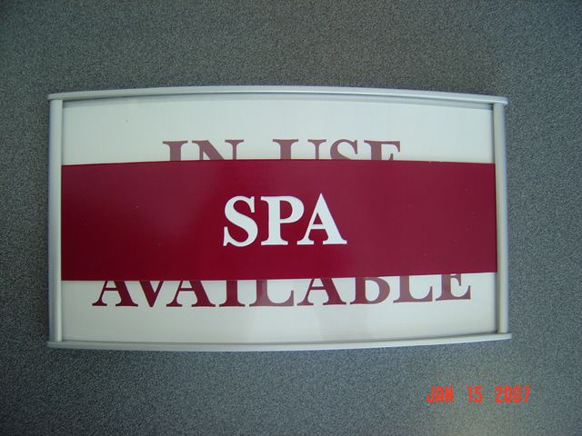Spa Sliding Tab