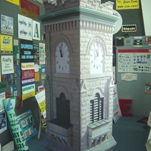 Church Clock Tower for Production Set
