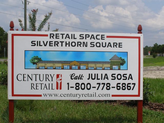 Century Site Sign for Silverthorn Square