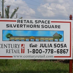 Century Site Sign for Silverthorn Square