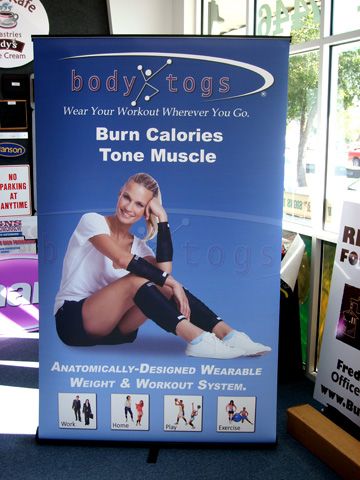 Body Togs Retractable Banner