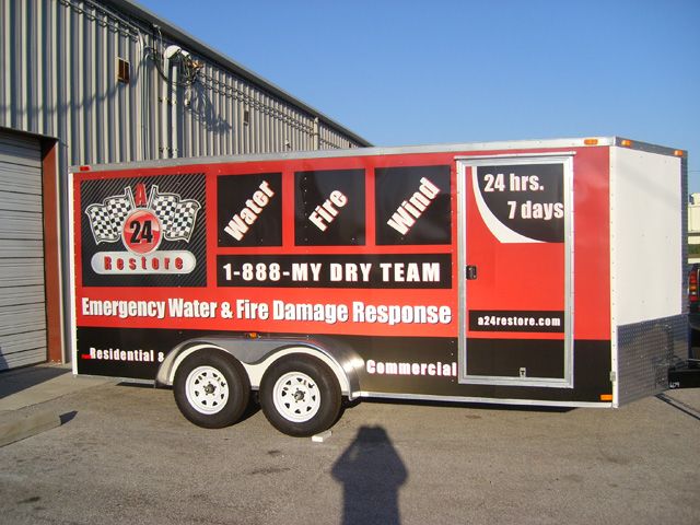 A24 Trailer 3M Reflective Graphics