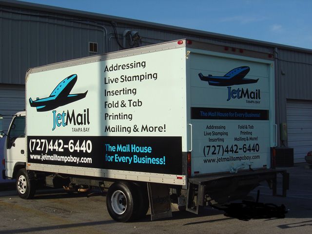 Jet Mail Box Truck