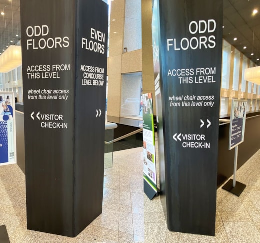 Monument Sign with 3D cut acrylic lettering