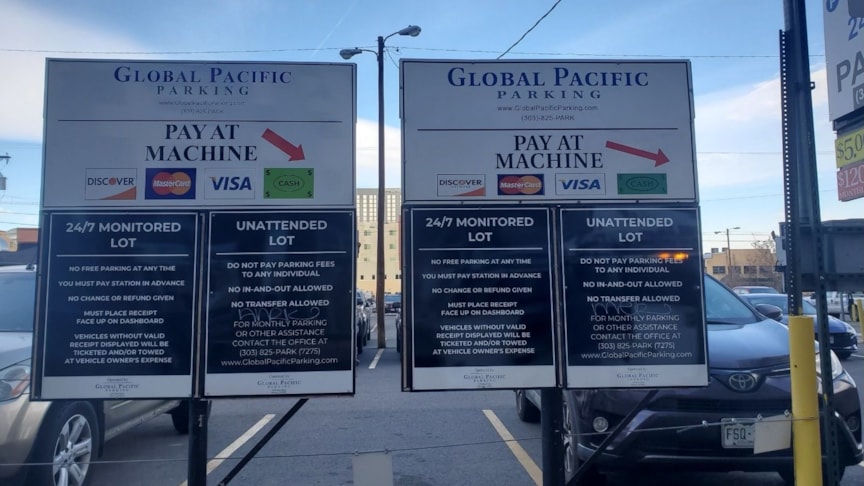 Parking Signs & Street Signs