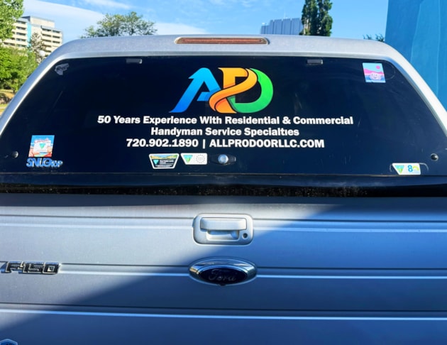 Vehicle Lettering
