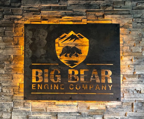 LED Displays - backlit reception signage