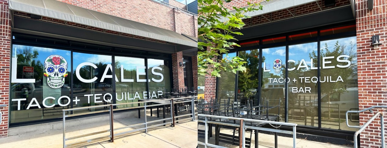 Window Decals and Graphics for Locales Restaurant