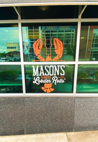 Window graphics for Masons