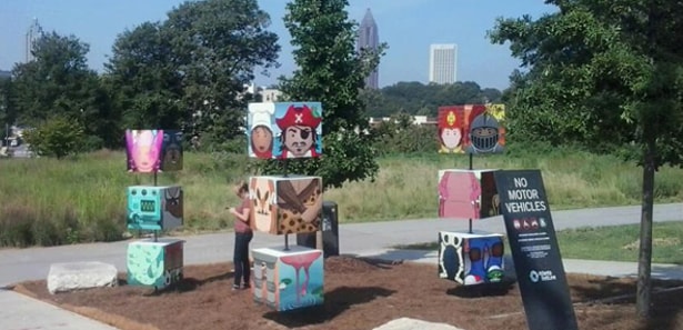 Outdoor Vinyl Totem Wrap