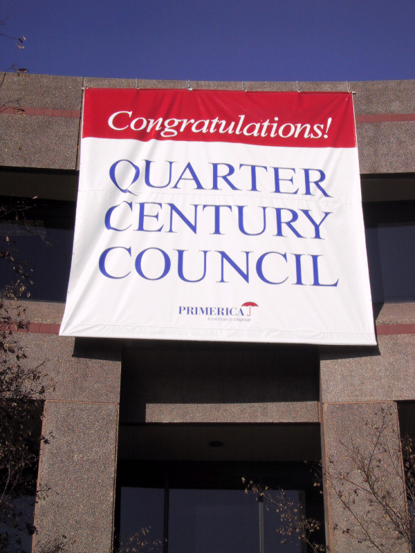 Large Outdoor Building Banner