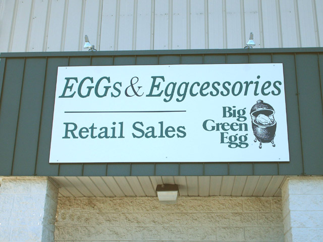 Retail Aluminum Entrance Signs