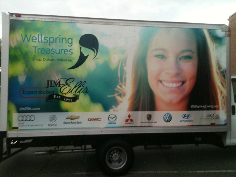 Wellspring Box Truck Wrap