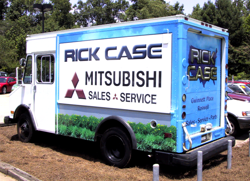 Rick Case Box Truck Partial Wrap