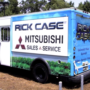 Rick Case Box Truck Partial Wrap