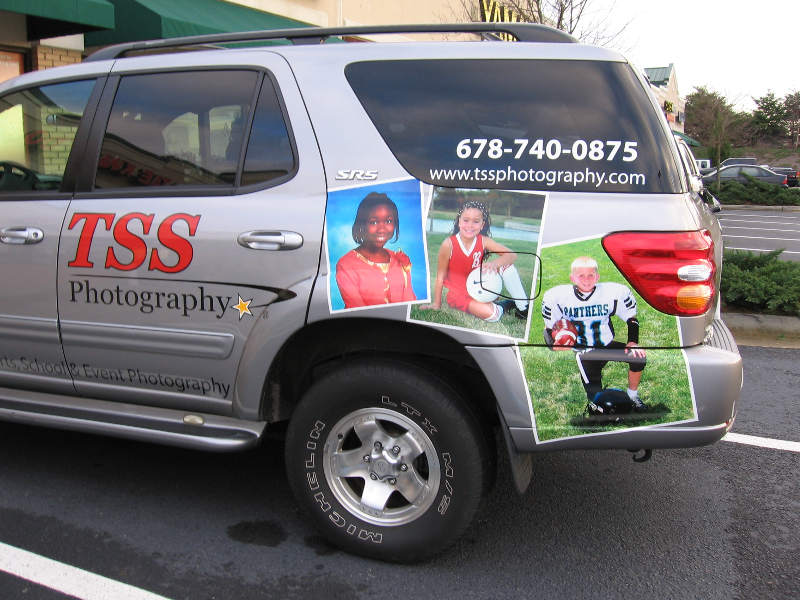 Full Color Digital Graphics with Vinyl Lettering