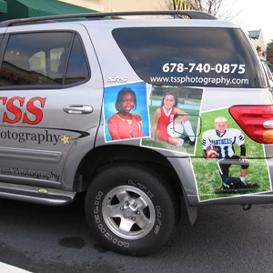 Full Color Digital Graphics with Vinyl Lettering